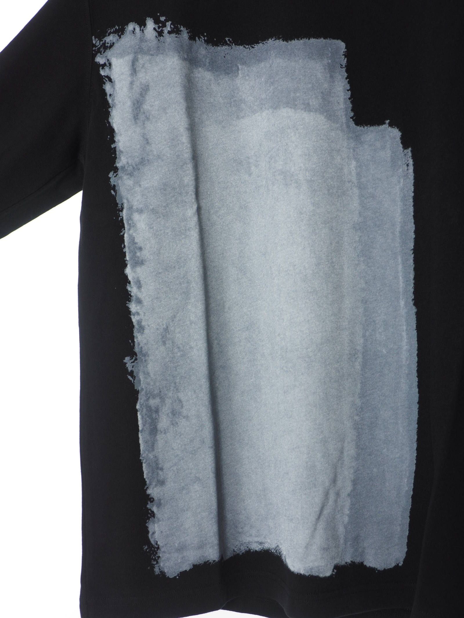 ブロックペイント 長袖 Tシャツ BLOCK PAINTED T-SHIRT BLACK