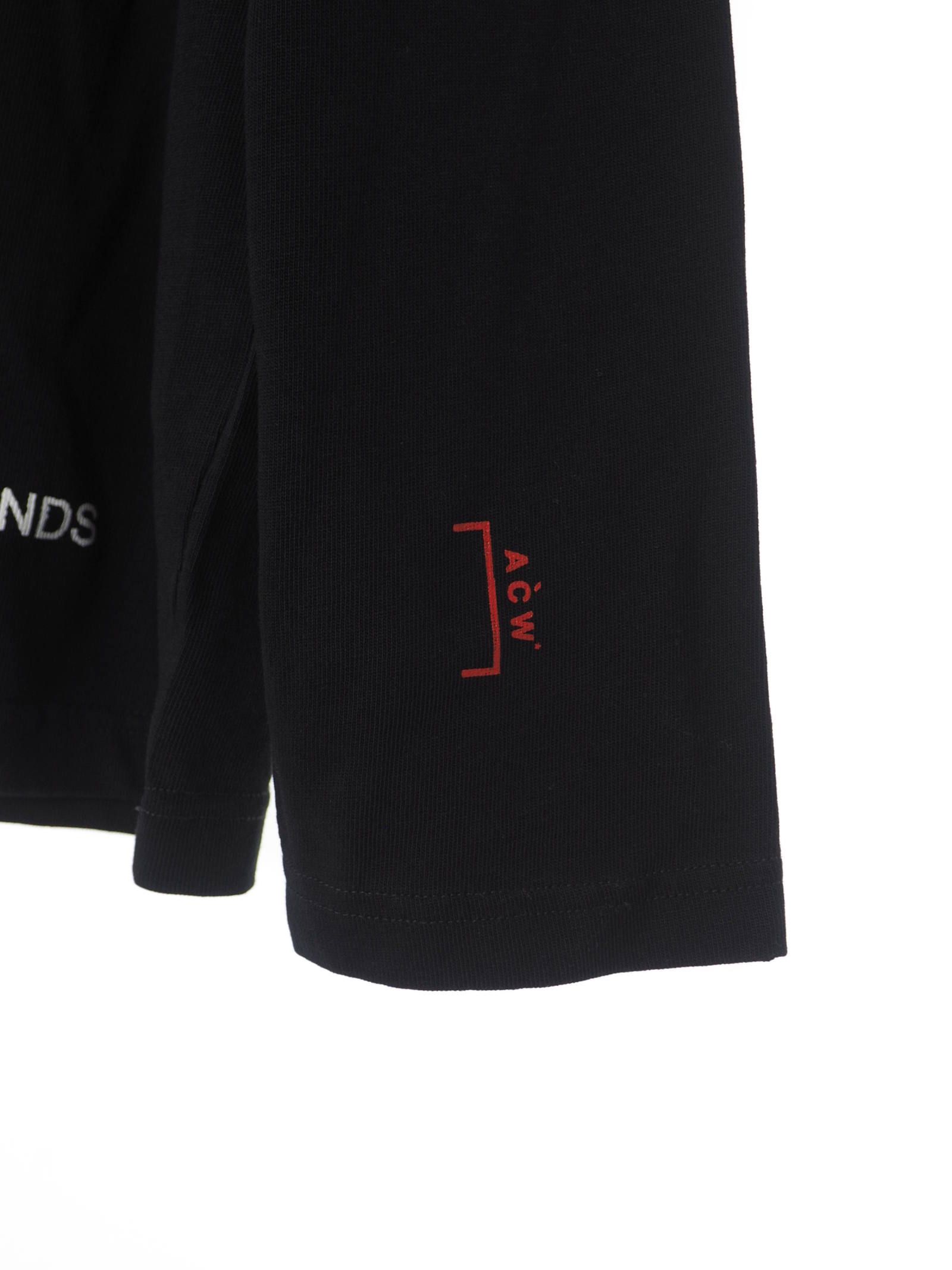 メカニカルプリント 長袖 Tシャツ BLUEPRINT LONG SLEEVE T-SHIRT BLACK