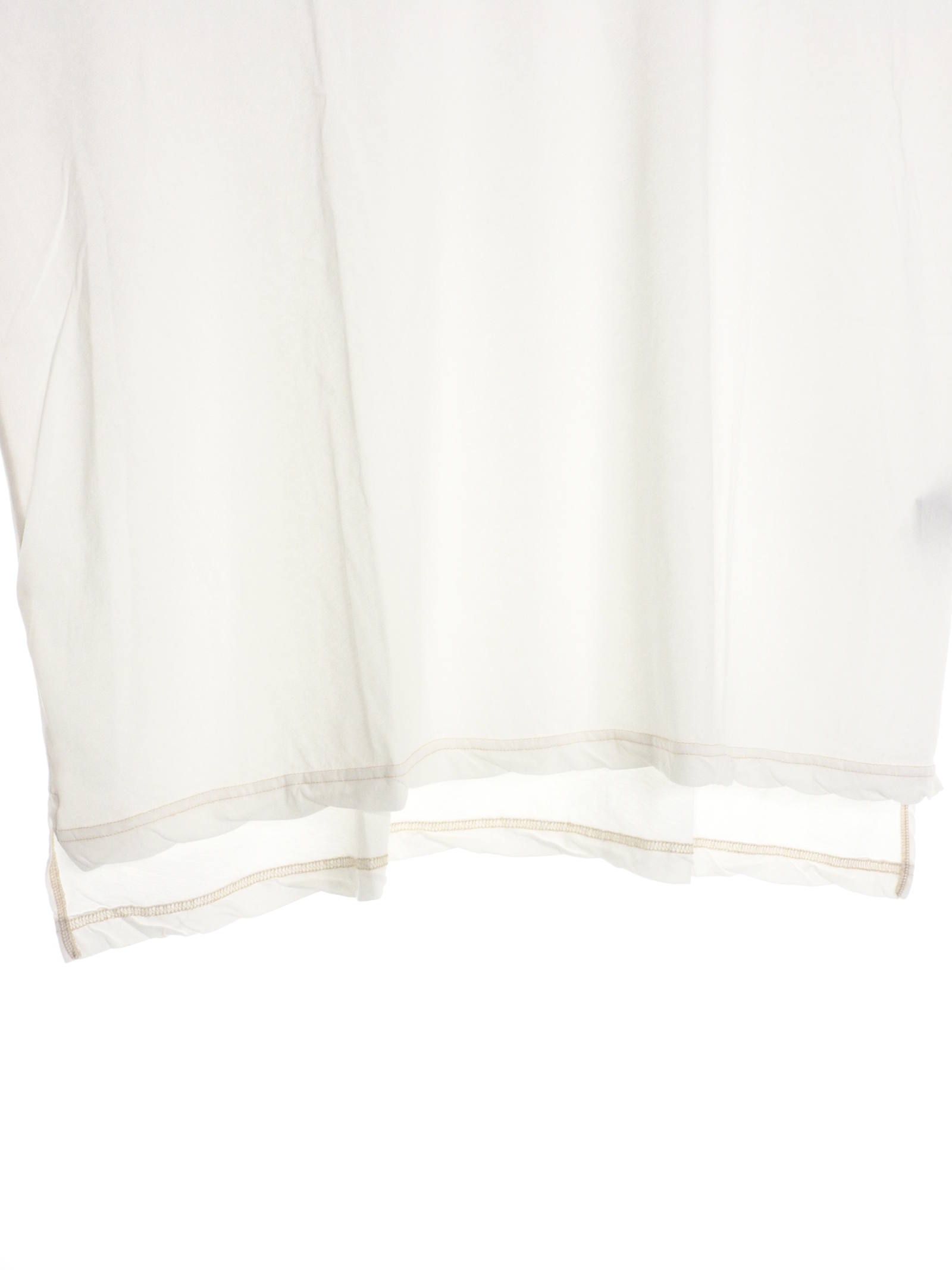 ルーズシルエット カットオフ ドルマンカットソー /  DOLMAN L/S / オフホワイト