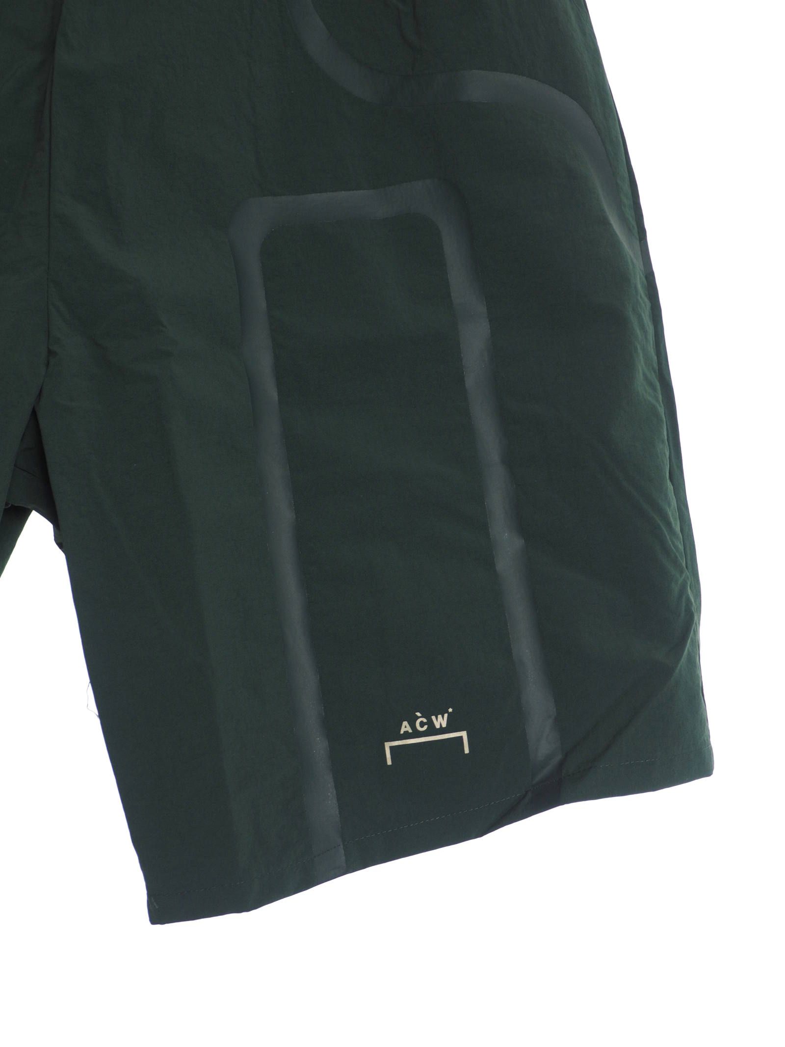 テーププリントハーフ トラックショーツ BRACKET TAPED TRACK SHORTS DEEP TEAL