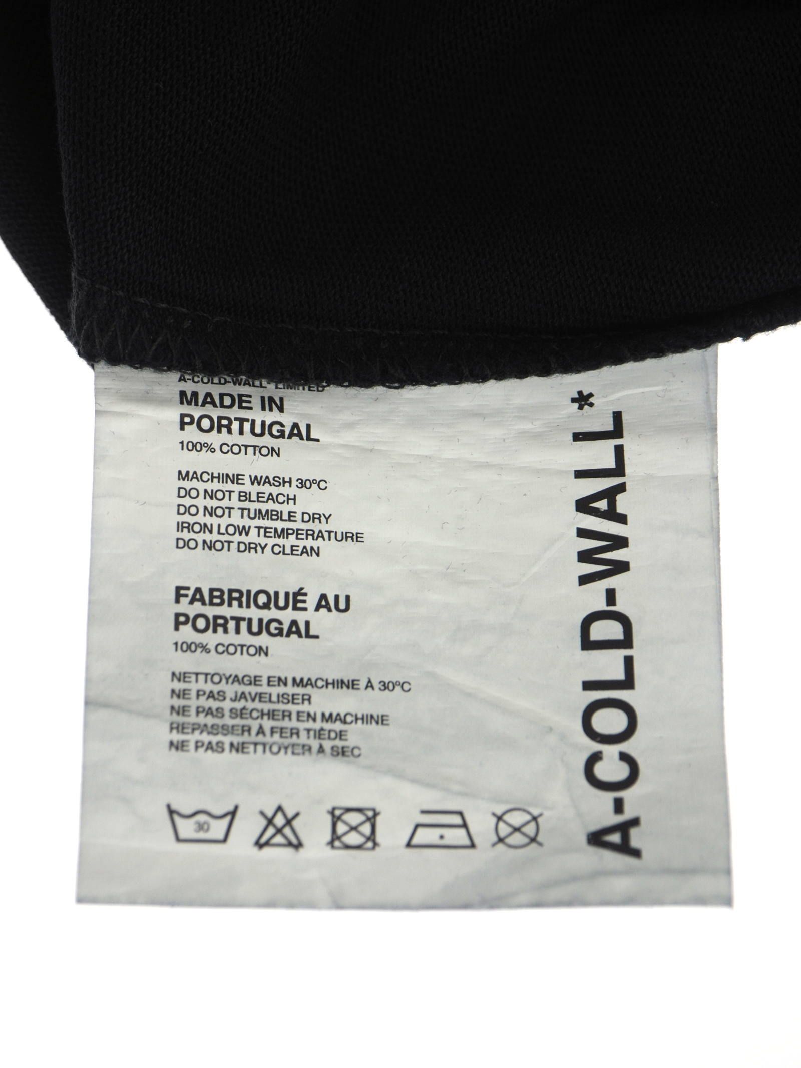 A-COLD-WALL* - メカニカルプリント 半袖 Tシャツ BLUEPRINT T
