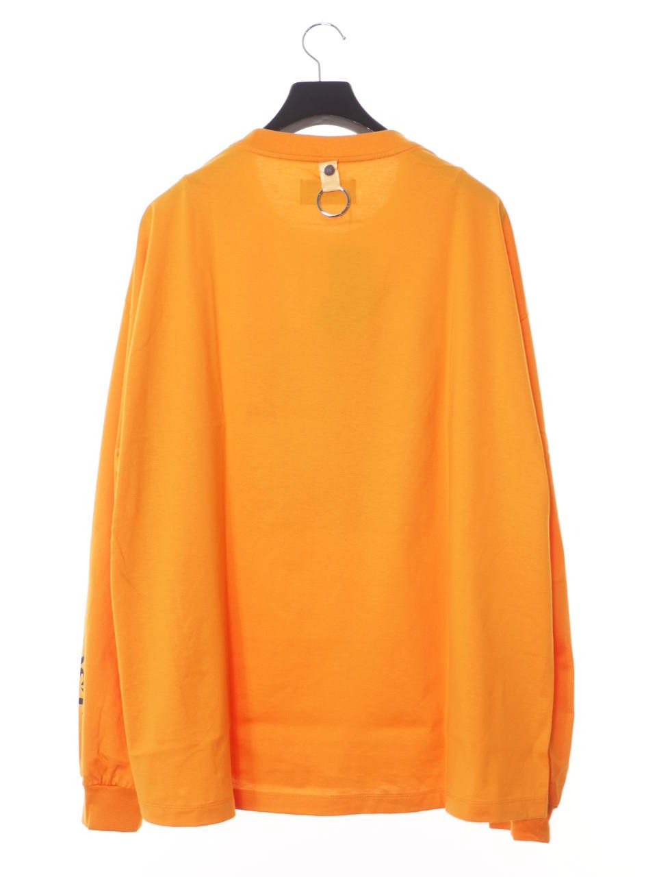 シティグラフィック 長袖 Tシャツ M City Graffiti Long Sleeve Tee ORANGE