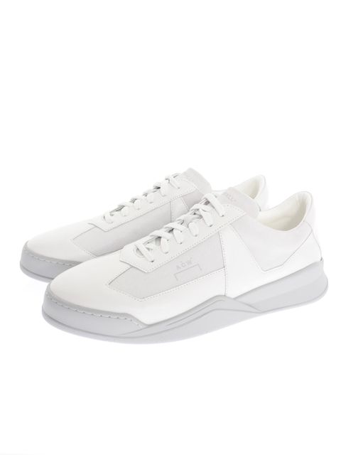 ロートップ レザースニーカー / SHARD SNEAKER / ホワイト