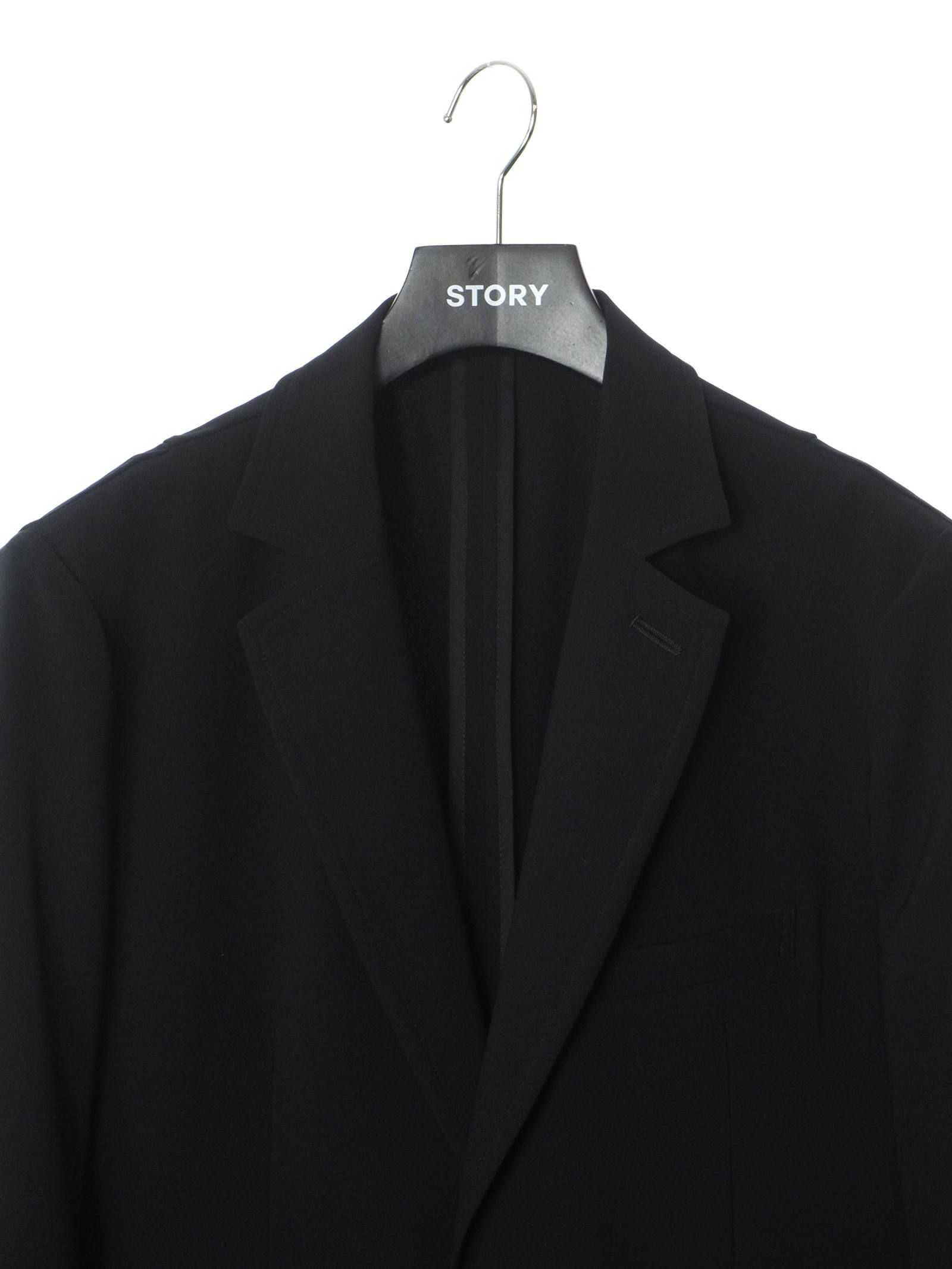 テーラードジャケット 2B JKT "D.C" BLACK
