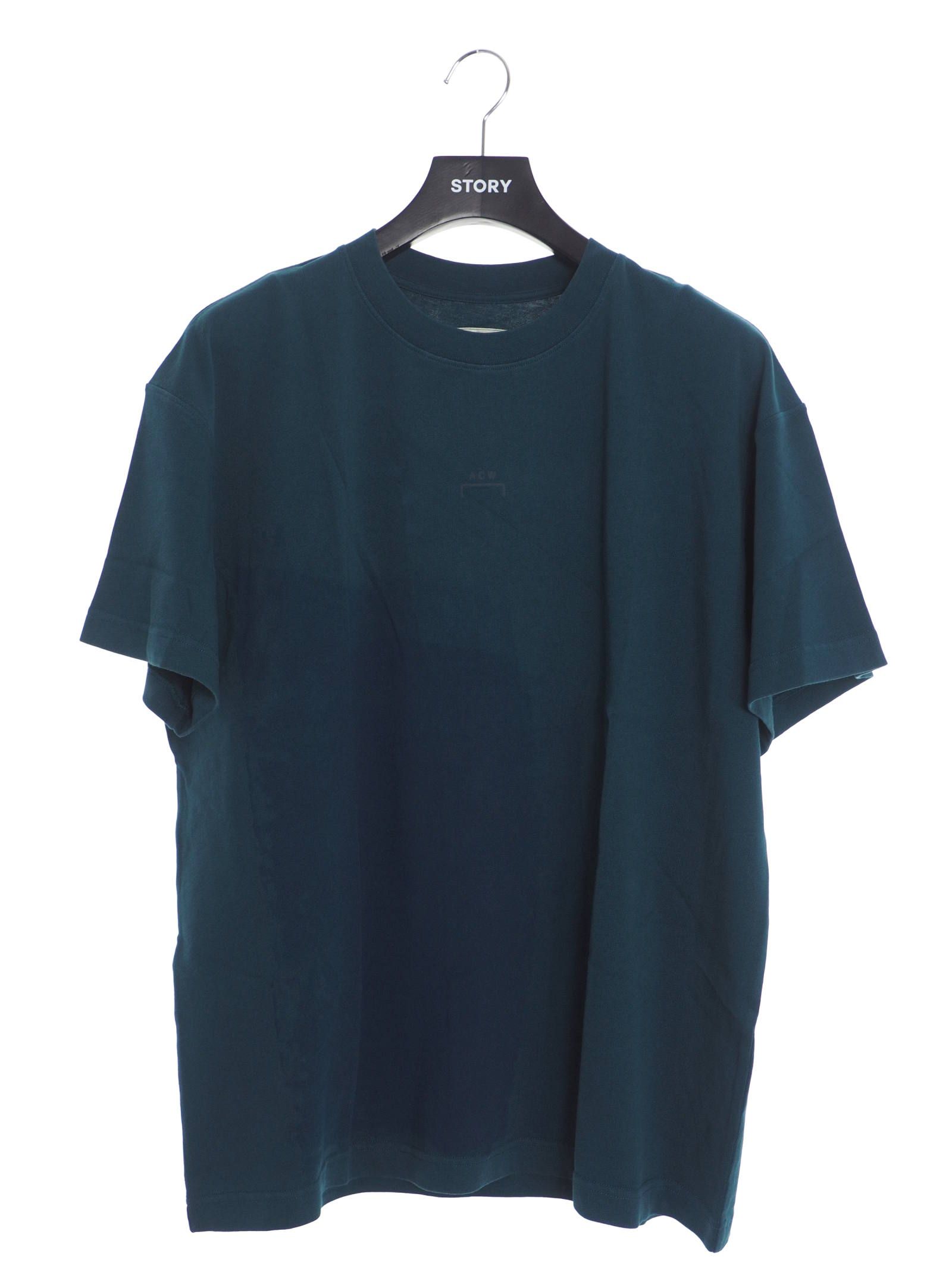 ブロックペイント 半袖 Tシャツ BLOCK PAINTED T-SHIRT DEEP TEAL