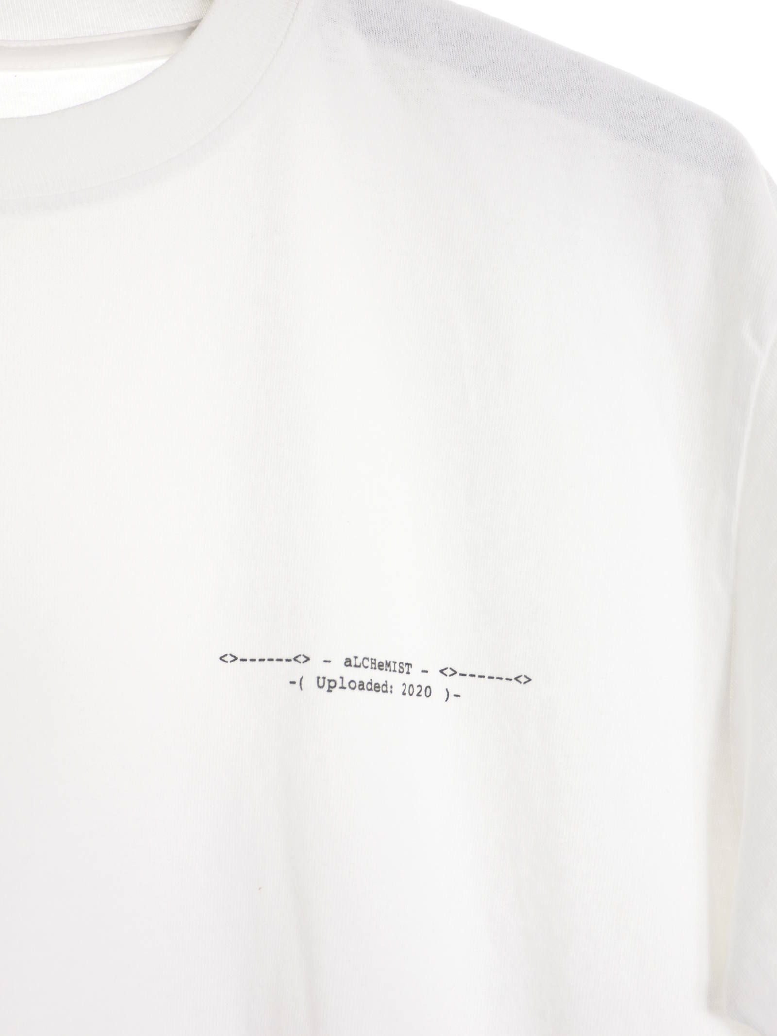 グラフィックバックプリント 半袖 Tシャツ カットソー APEX SHORT SLEEVE T-SHIRT WHITE