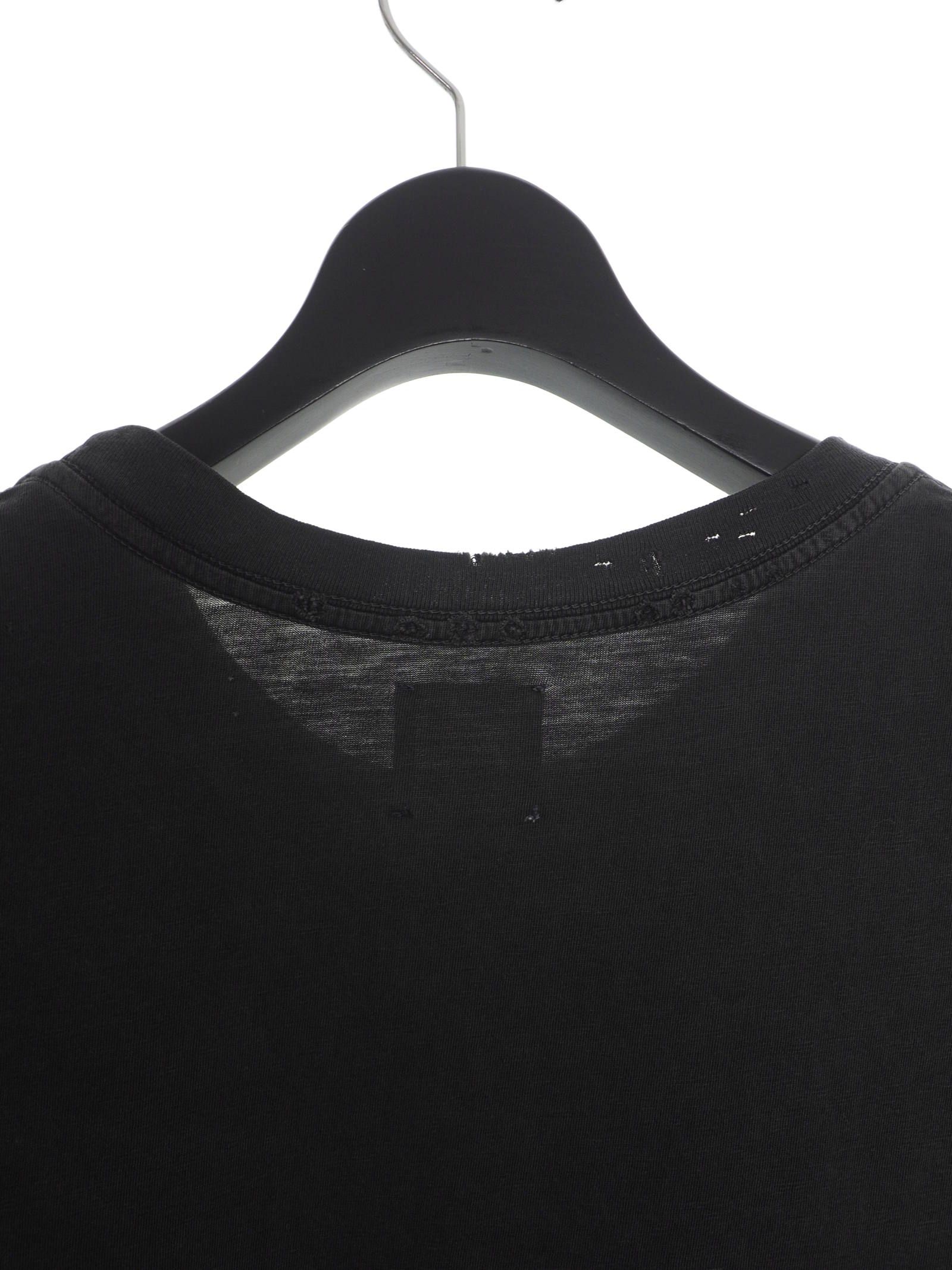 クリスタルスタッズ 半袖 Tシャツ カットソー ダメージ加工 LUCID DREAMS CRYSTAL SHORT SLEEVE T-SHIRT GRAY