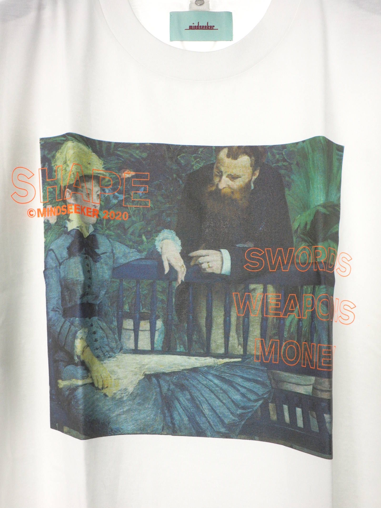 マネグラフィック 半袖 Tシャツ MANE Short Sleeve Tee WHITE