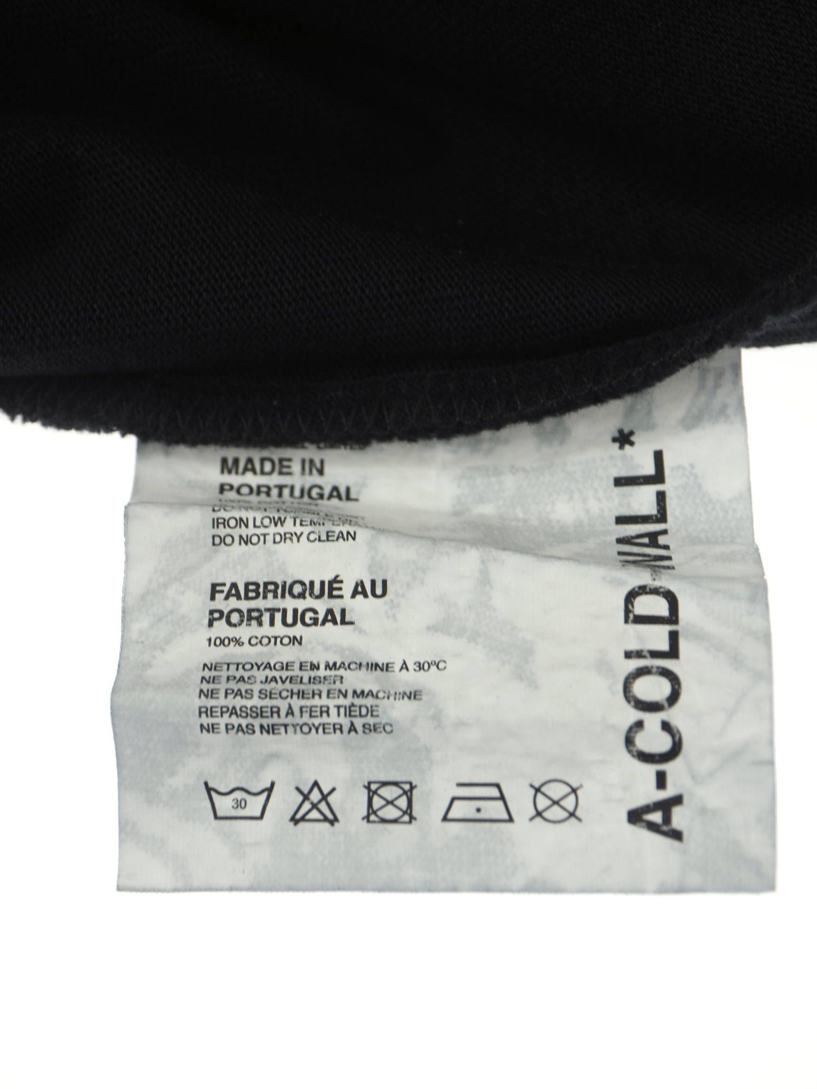 メカニカルプリント 長袖 Tシャツ BLUEPRINT LONG SLEEVE T-SHIRT BLACK