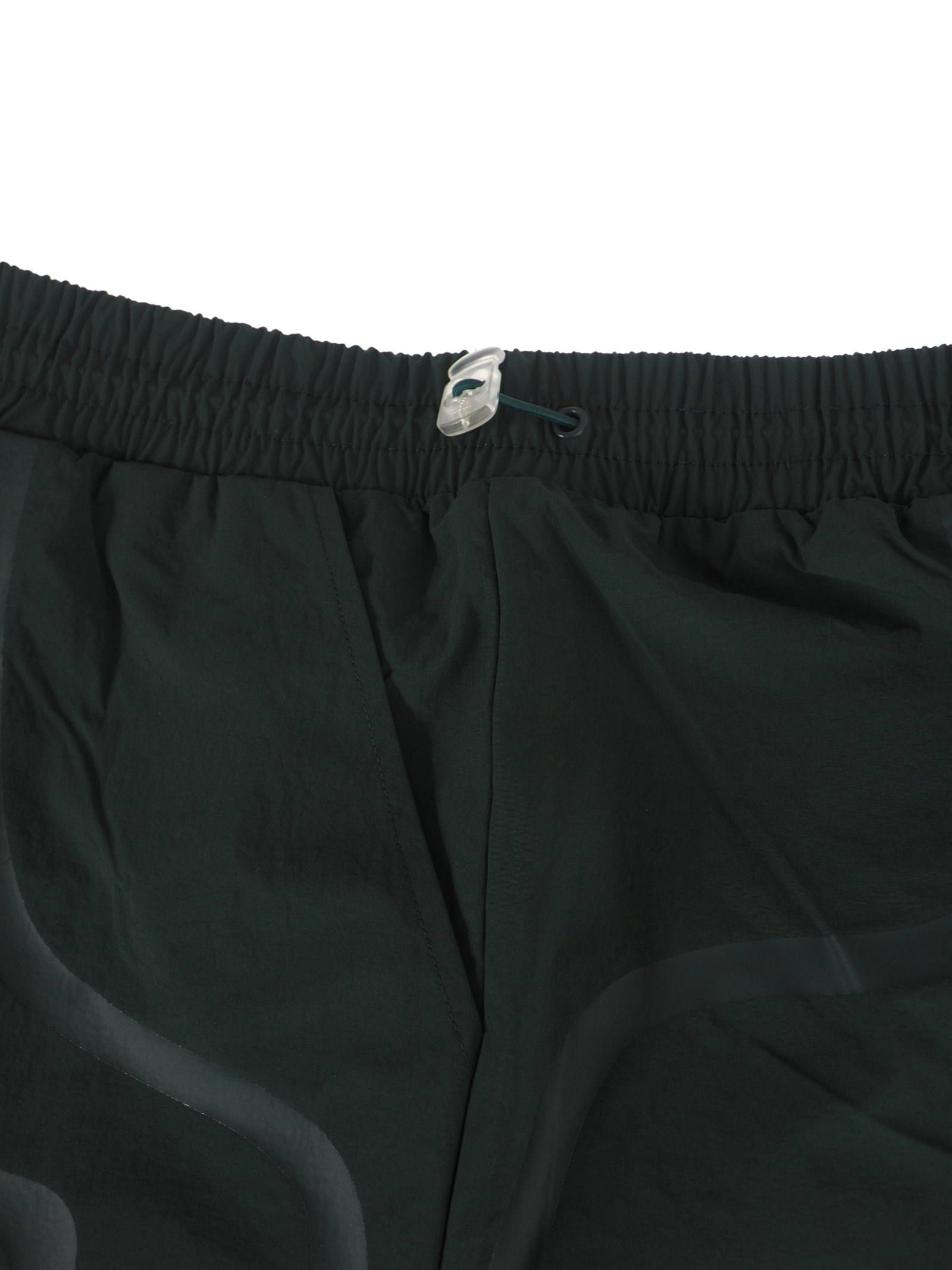 テーププリントハーフ トラックショーツ BRACKET TAPED TRACK SHORTS DEEP TEAL