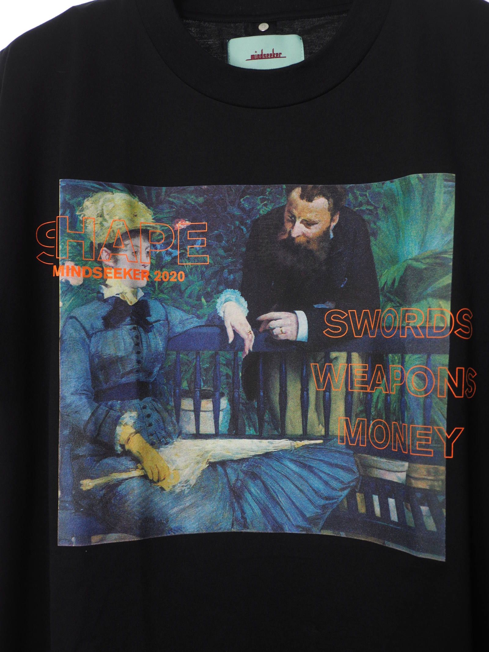 マネグラフィック 半袖 Tシャツ MANE Short Sleeve Tee BLACK