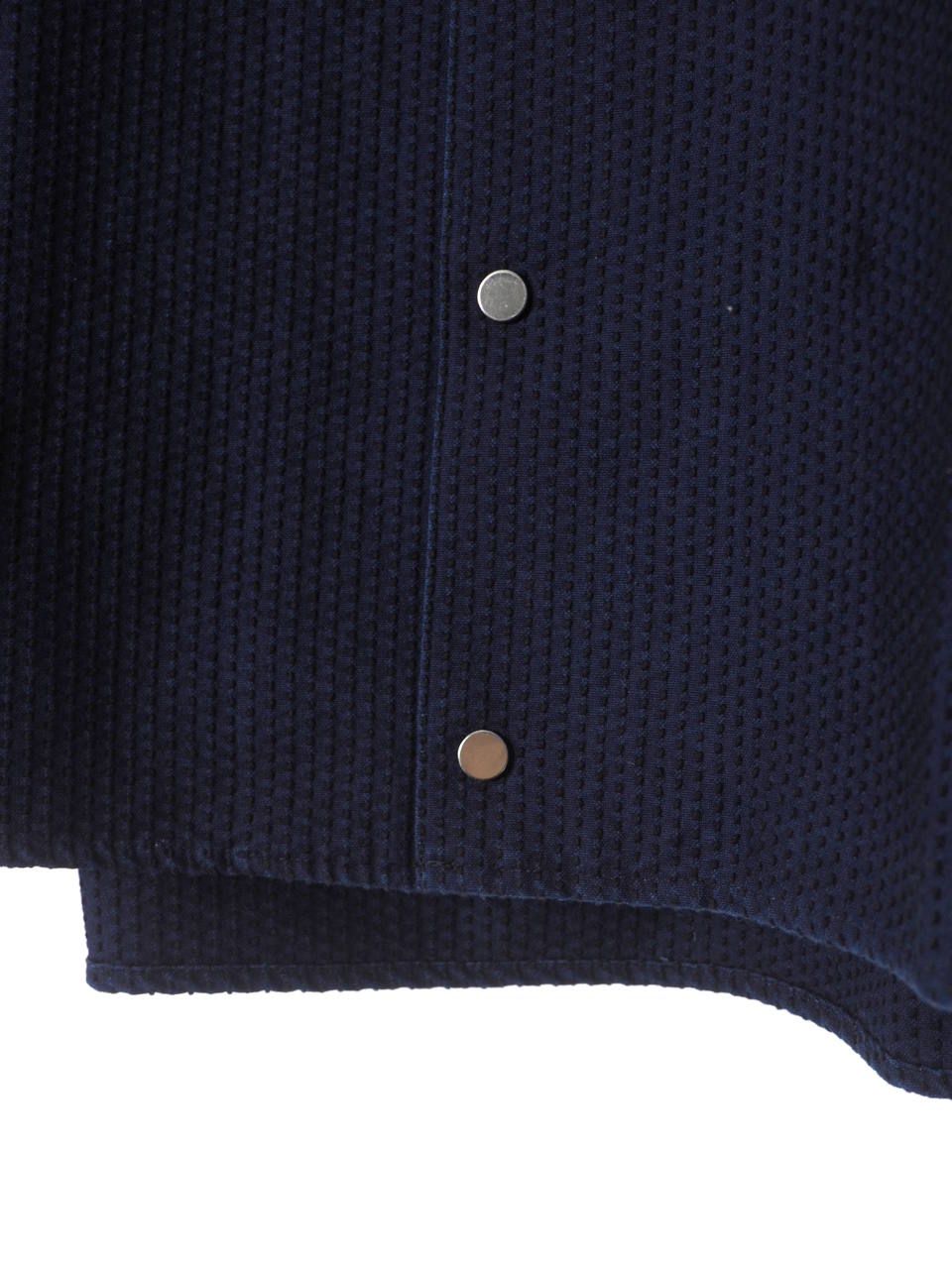マネグラフィック オーバーサイズ シャツ MANE SASHIKO Long Sleeve Shirt INDIGO