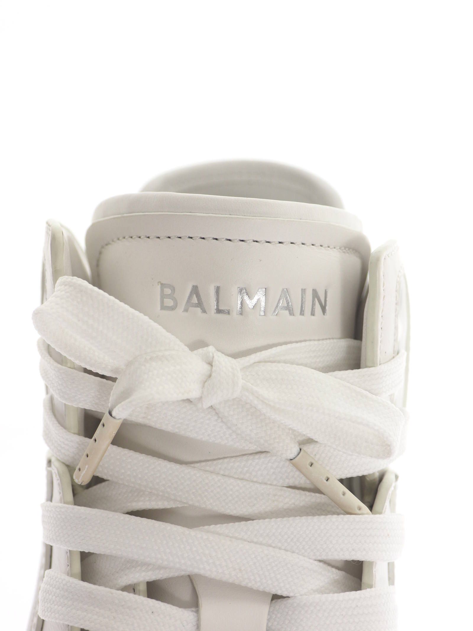レースアップハイカット レザースニーカー BH2 SNEAKER WHITE