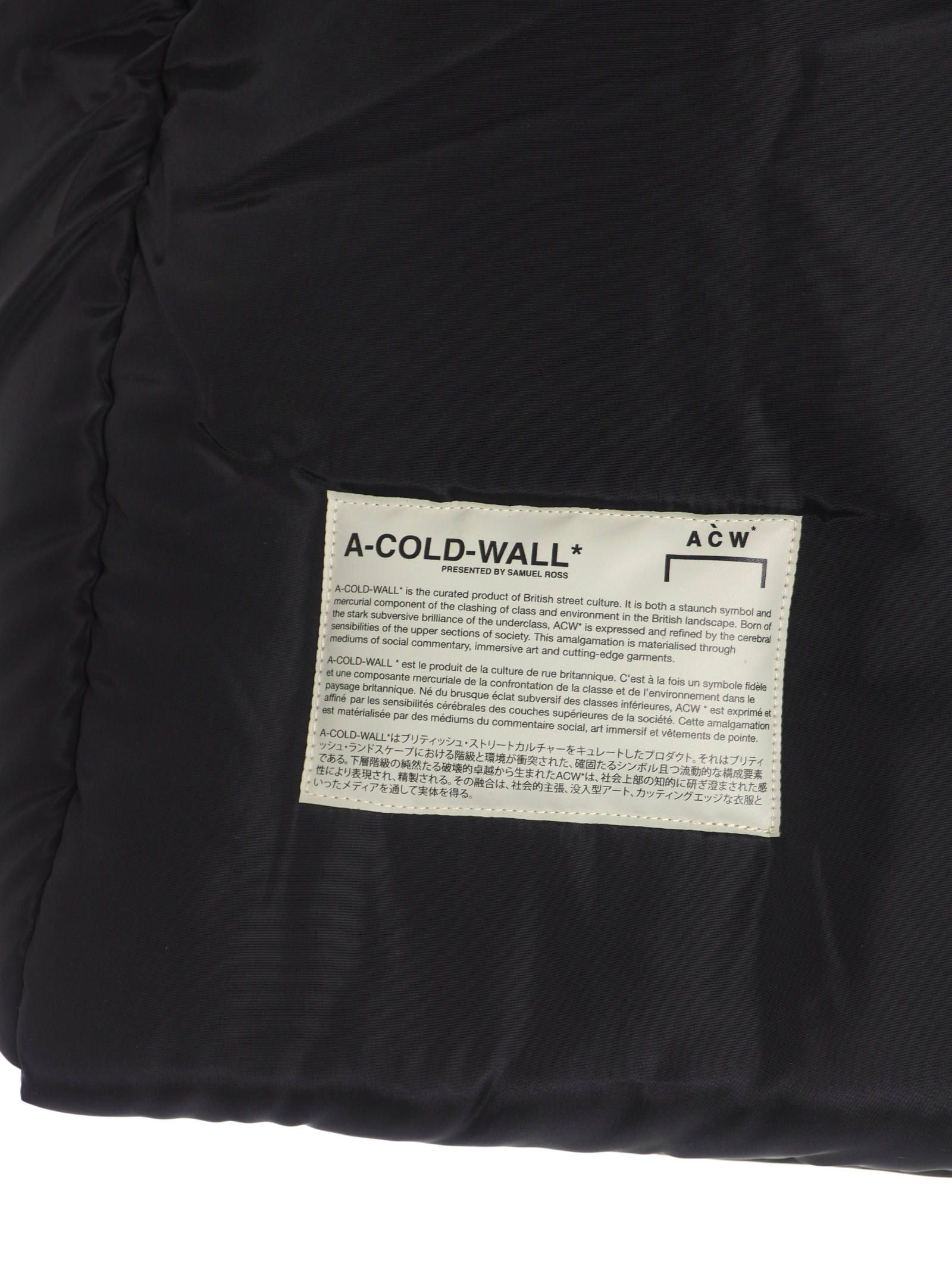 A-COLD-WALL* - パッド ナイロン トートバッグ PADDED TOTE BAG BLACK