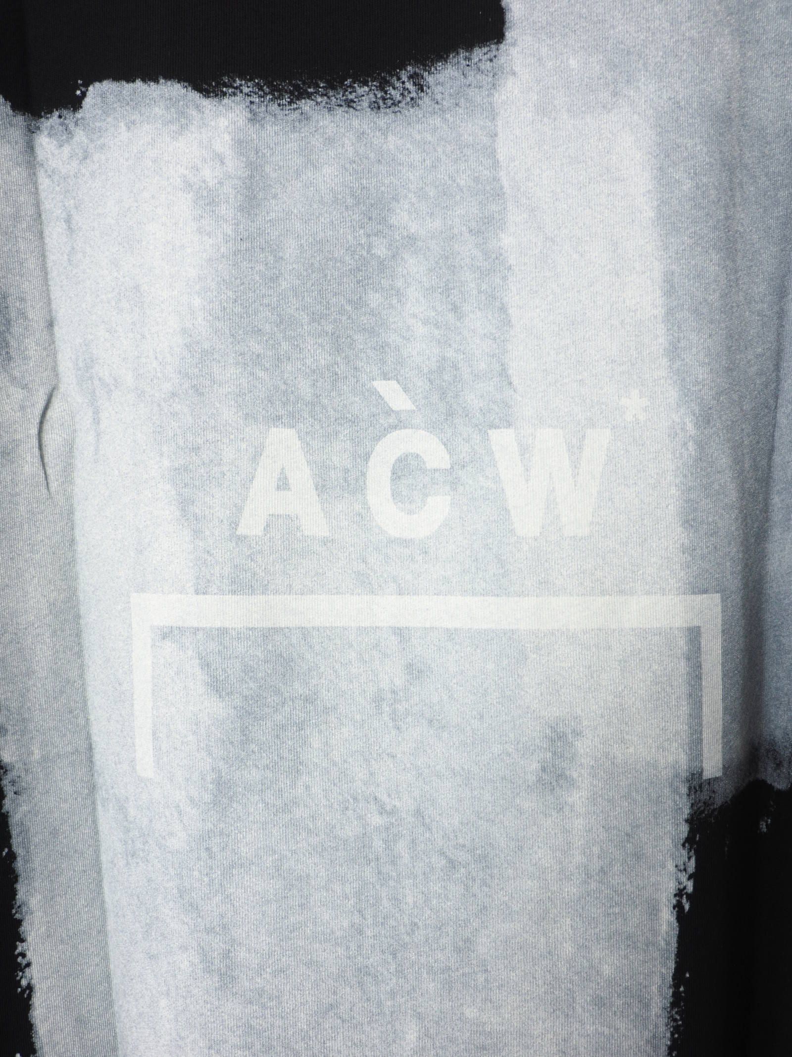 ブロックペイント 長袖 Tシャツ BLOCK PAINTED T-SHIRT BLACK