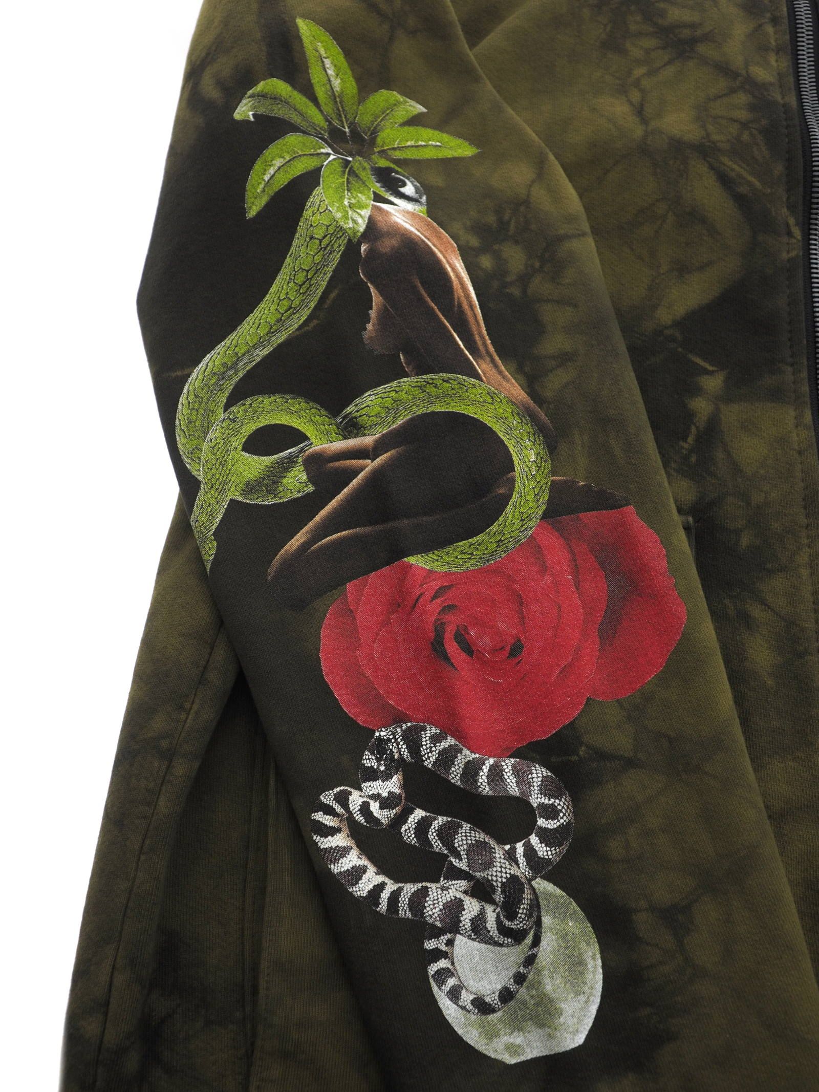 アマゾニア ユーティリティ ジップアップ パーカー AMAZONIA UTILITY ZIP-UP HOODIE KHAKI