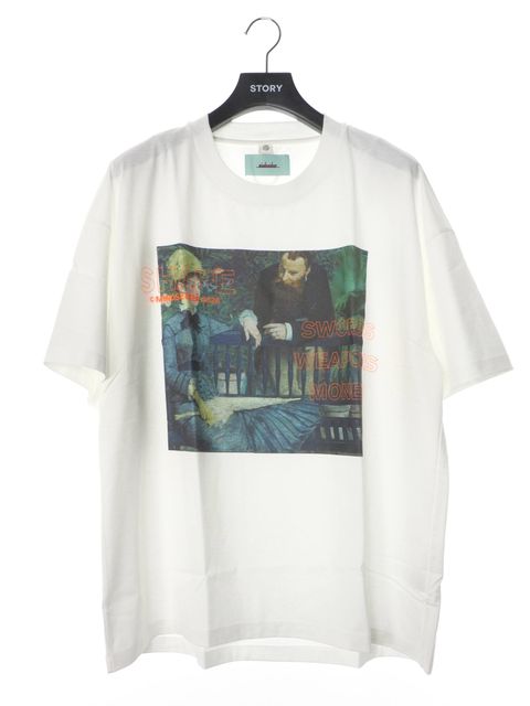 マネグラフィック 半袖 Tシャツ MANE Short Sleeve Tee WHITE