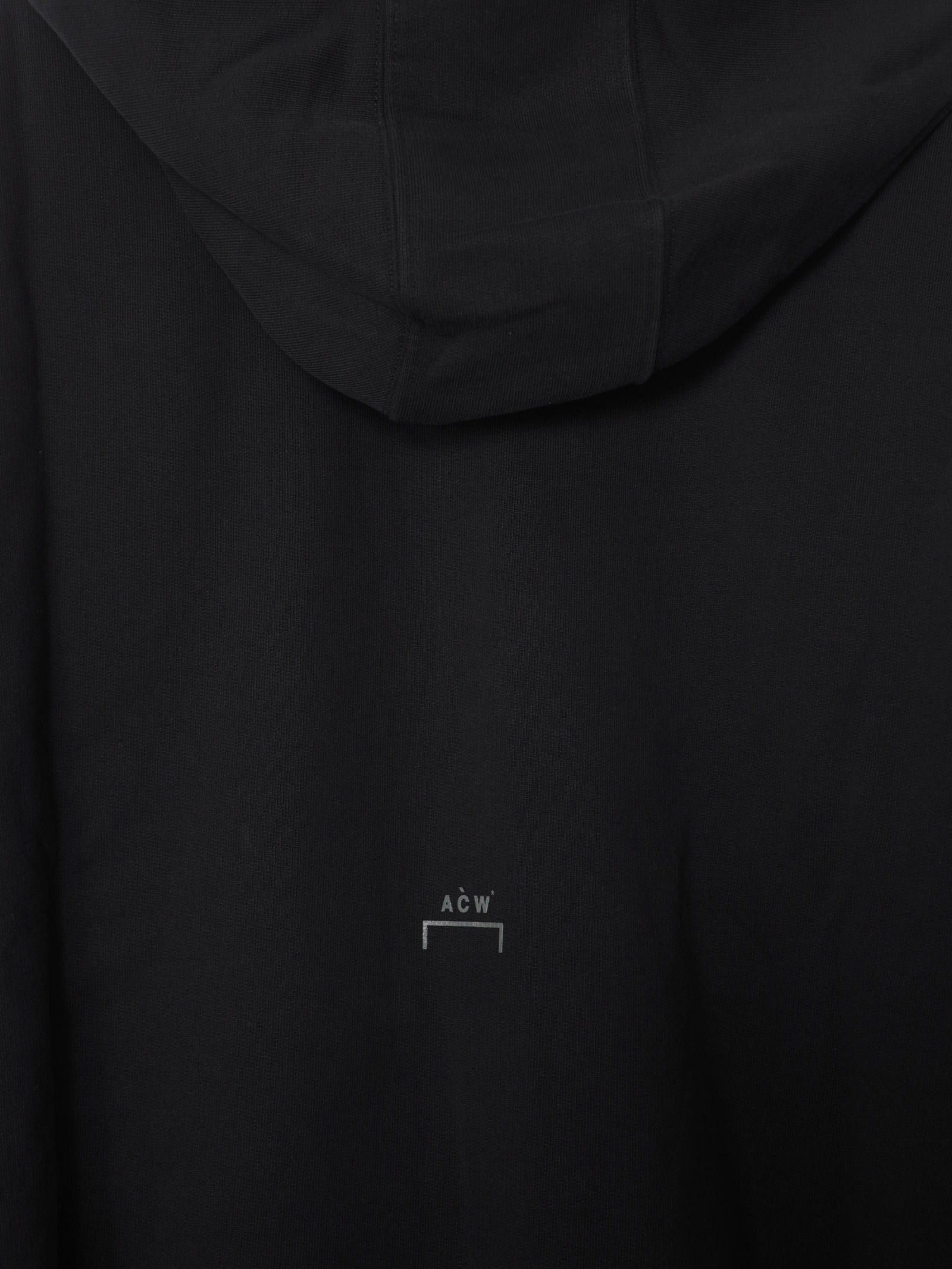ロゴジップフーディー パーカー LOGO ZIP HOODY BLACK