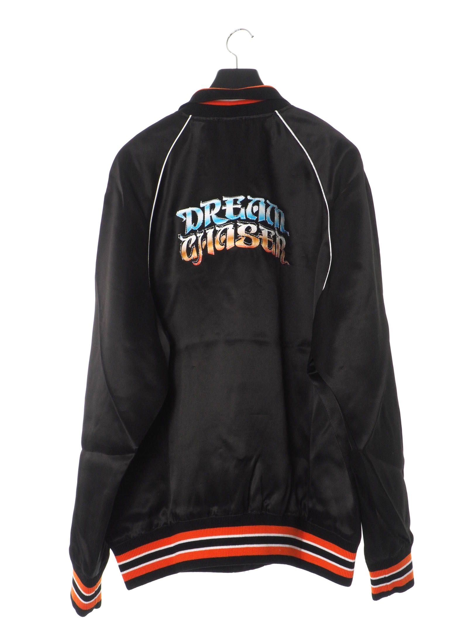 ドリームチェイサー ボンバージャケット DREAM CHASER BOMBER JACKET BLACK