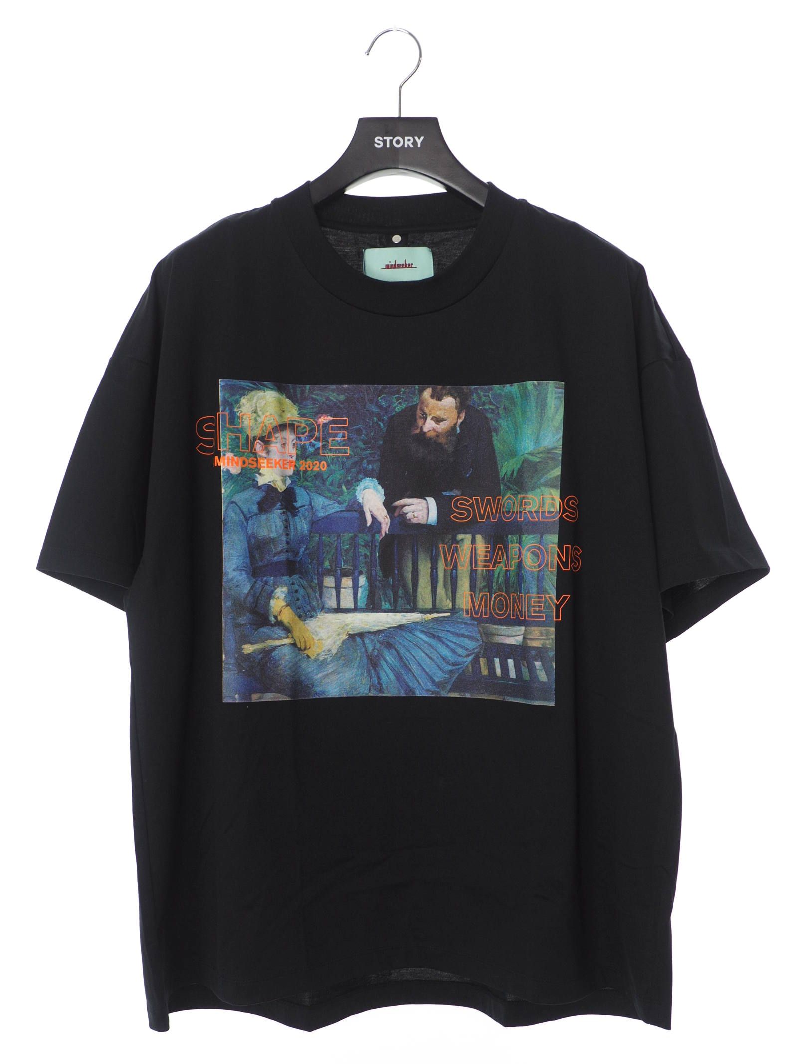 mindseeker - マネグラフィック 半袖 Tシャツ MANE Short Sleeve