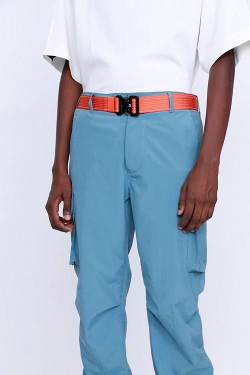 バックジャック ローラーコースター ナイロンバックルベルト NYLON BELT - ORANGE × BLACK