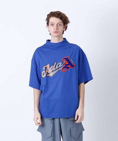 スポーツロゴプリントTシャツ SPORTS LOGO TEE - BLUE