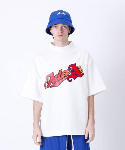 スポーツロゴプリントTシャツ SPORTS LOGO TEE - WHITE