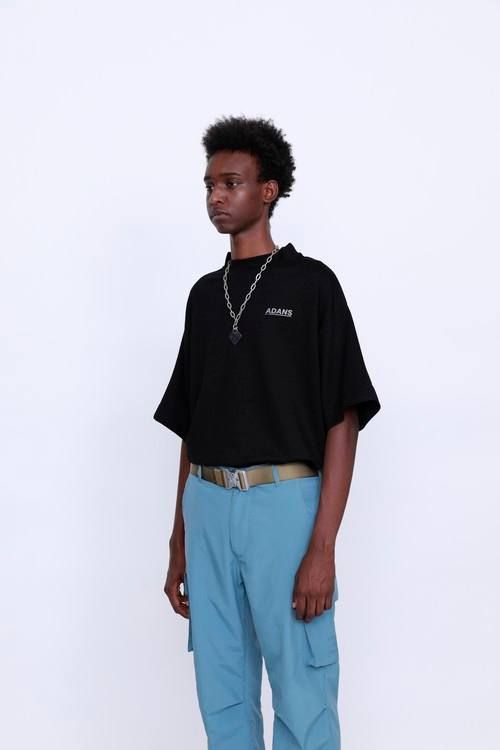 バックジャック ナイロンバックルベルト NYLON BELT - BEIGE × SILVER