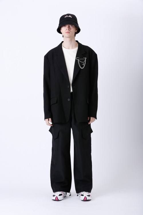 シグネチャーロゴバケットハット ERACER LOGO HAT - BLACK