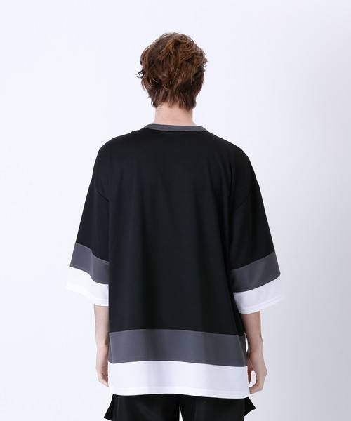 ロゴプリント スーパービッグTシャツ HOKEY TEE