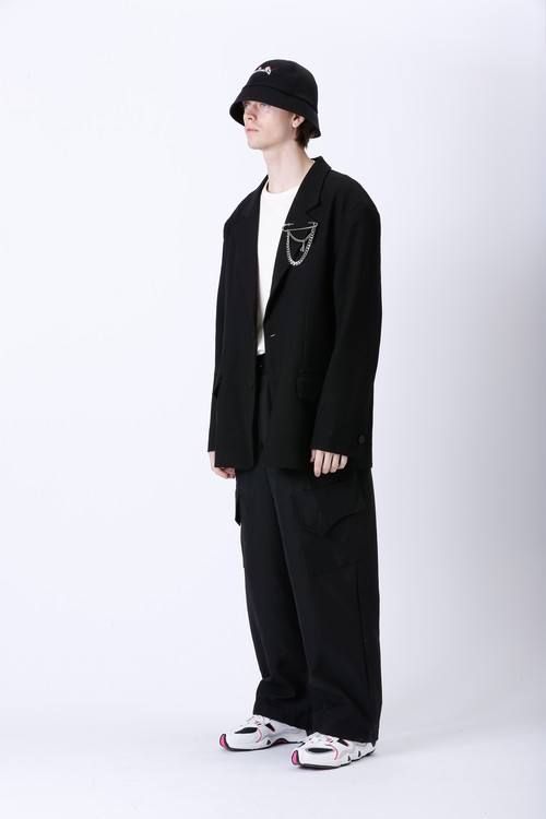 シグネチャーロゴバケットハット ERACER LOGO HAT - BLACK