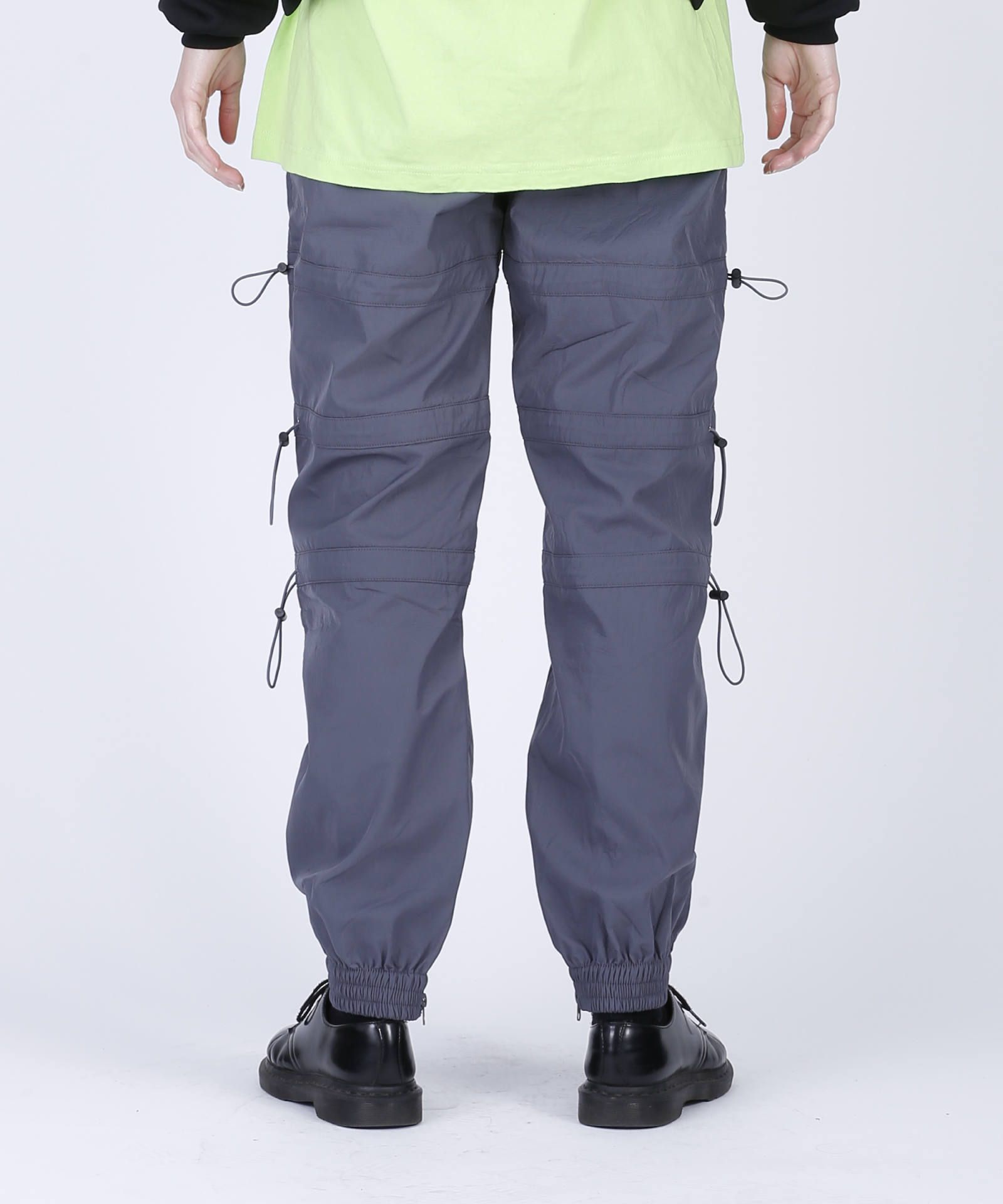 トラックパンツ / STRING TRACK PANTS / グレー