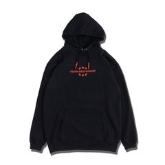 アダンス ロゴパーカー / ADANS RESTAURANT HOODIE / ブラック