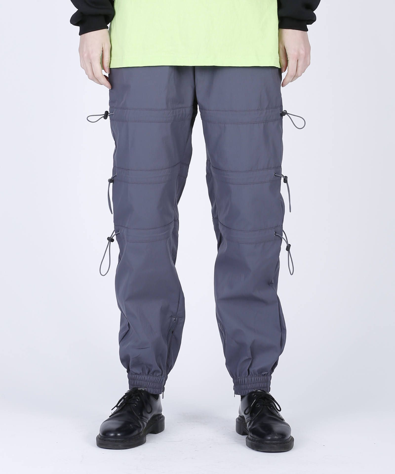 トラックパンツ / STRING TRACK PANTS / グレー