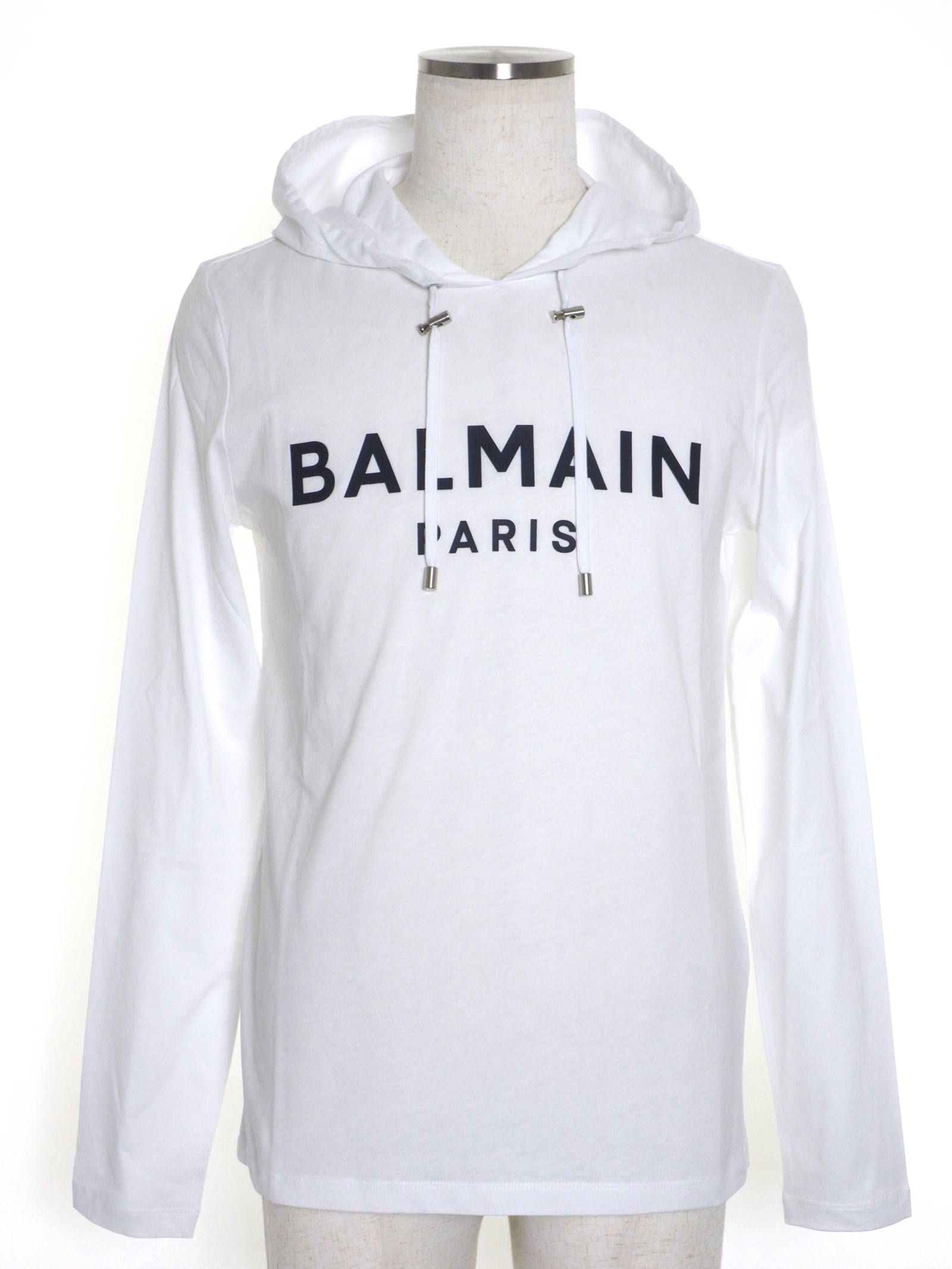 BALMAIN - フード付長袖Tシャツ - WHITE | STORY