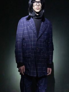 ダーツセミロングジャケット / Darts semi-long jacket / ネイビー