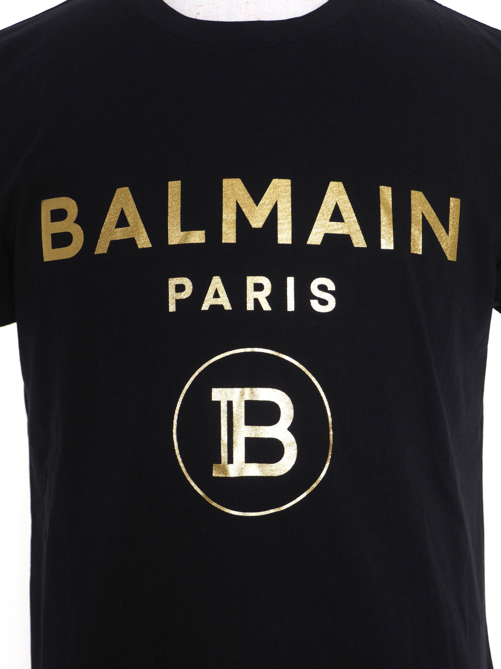 BALMAIN - 定番ロゴTシャツ - BLACK | STORY