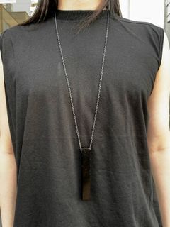 キューボイドネックレス CUBOID NECKLACE BLACK