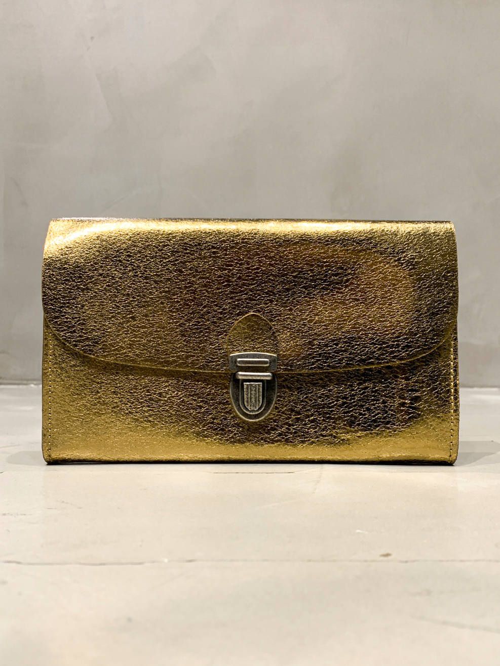 ANN DEMEULEMEESTER - ロングウォレット Long Wallet GOLD | STORY