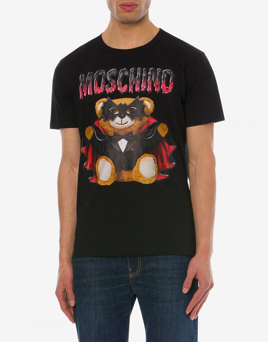 MOSCHINO - バット テディーベア クマ Tシャツ BAT TEDDY BEAR BLACK