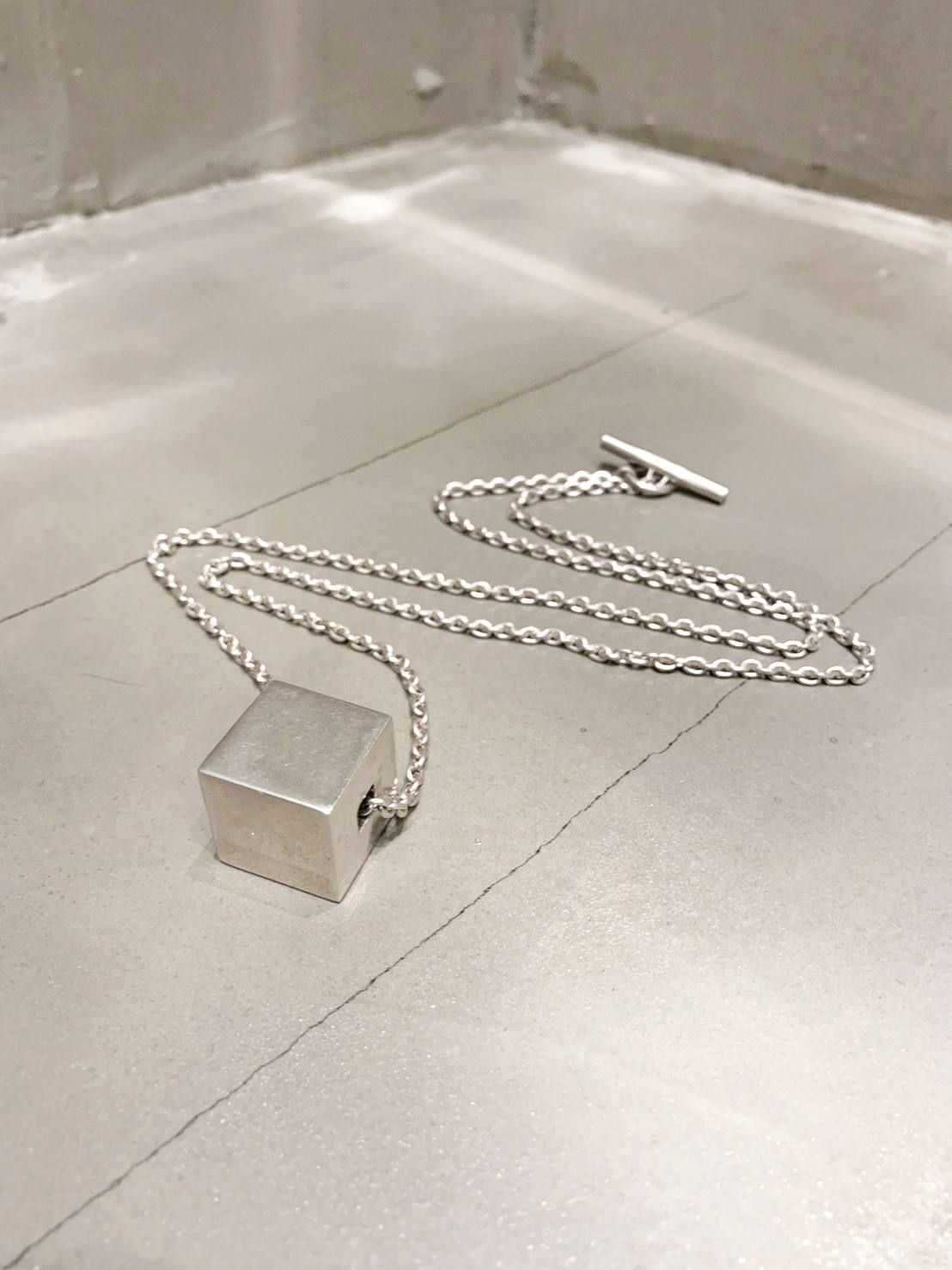 Parts of Four - キューブネックレス CUBE NECKLACE SILVER | STORY