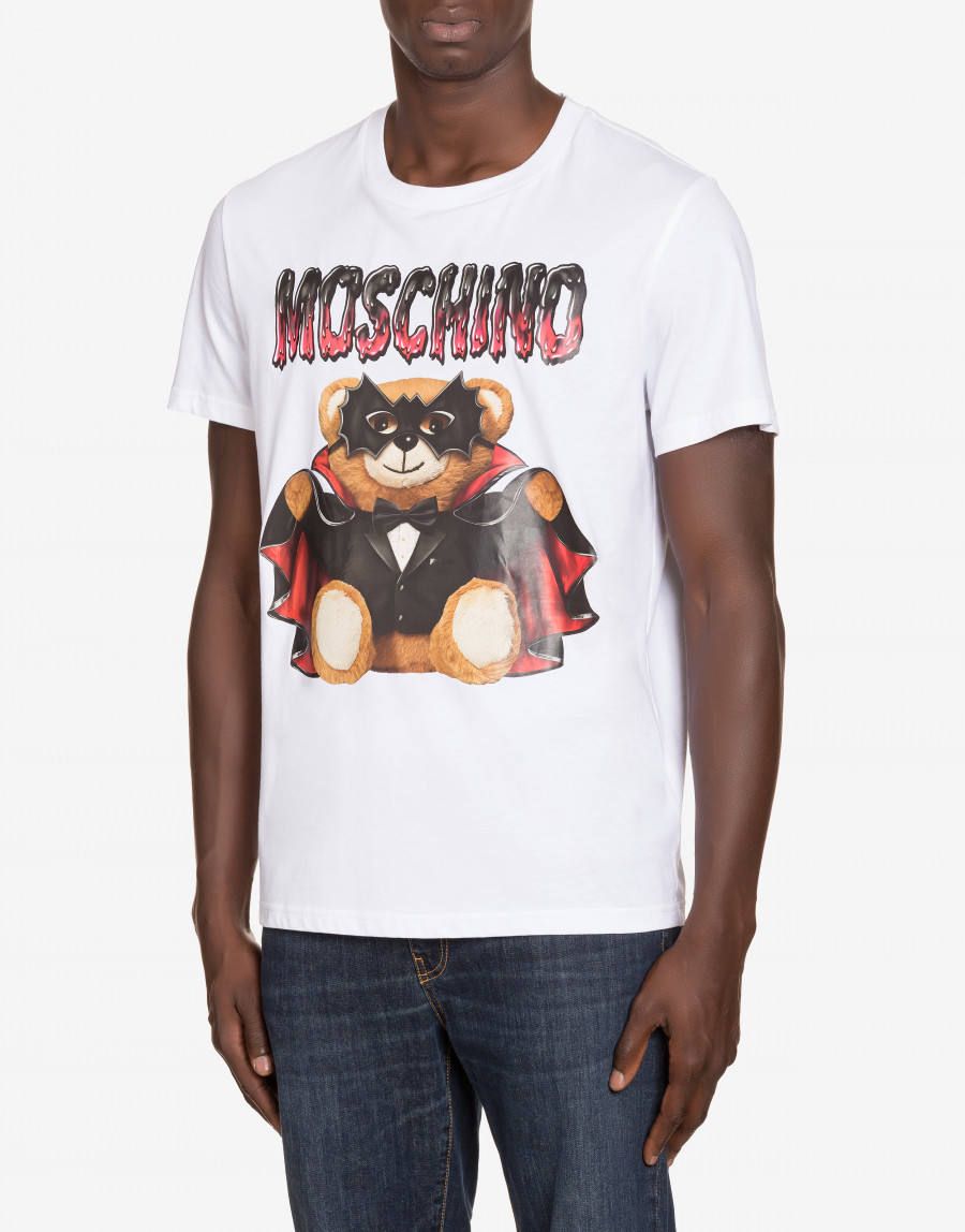 MOSCHINO - バット テディーベア クマ Tシャツ BAT TEDDY BEAR WHITE