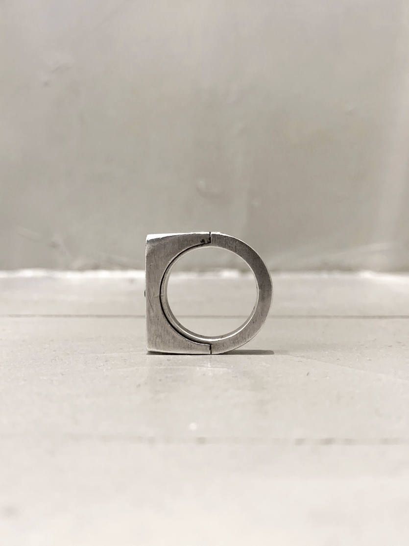 システマリング SISTEMA RING SIILVE DIAMOD