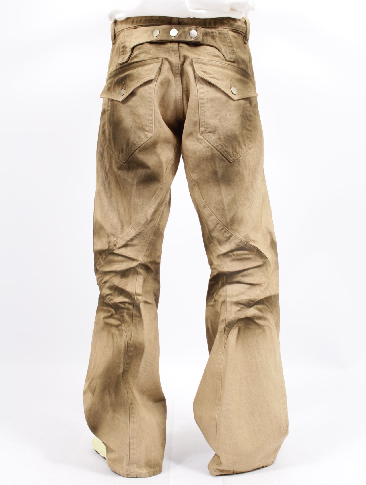 【25SS】3D ツイステッド ジーンズ / 3D TWISTED JEANS 2.0 / CRAZY DIRTY WASHED TAN(ブラウン)