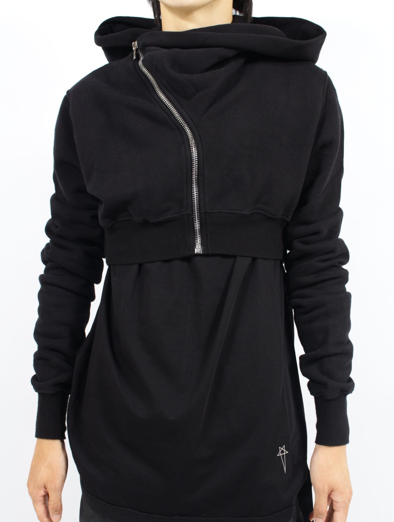 パーカー・フーディ RICK OWENS FW23 HOODIE (DU02C5294_F34) RICK OWENS DRKSHDW - 【24AW】ハスラー フーディー パーカー