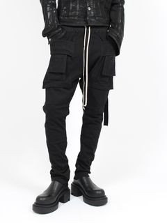 【25SS】クリーチ カーゴ ドローストリング スウェットパンツ / CREATCH CARGO DRAWSTRING / ブラック