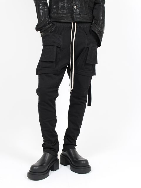 【25SS】クリーチ カーゴ ドローストリング スウェットパンツ / CREATCH CARGO DRAWSTRING / ブラック