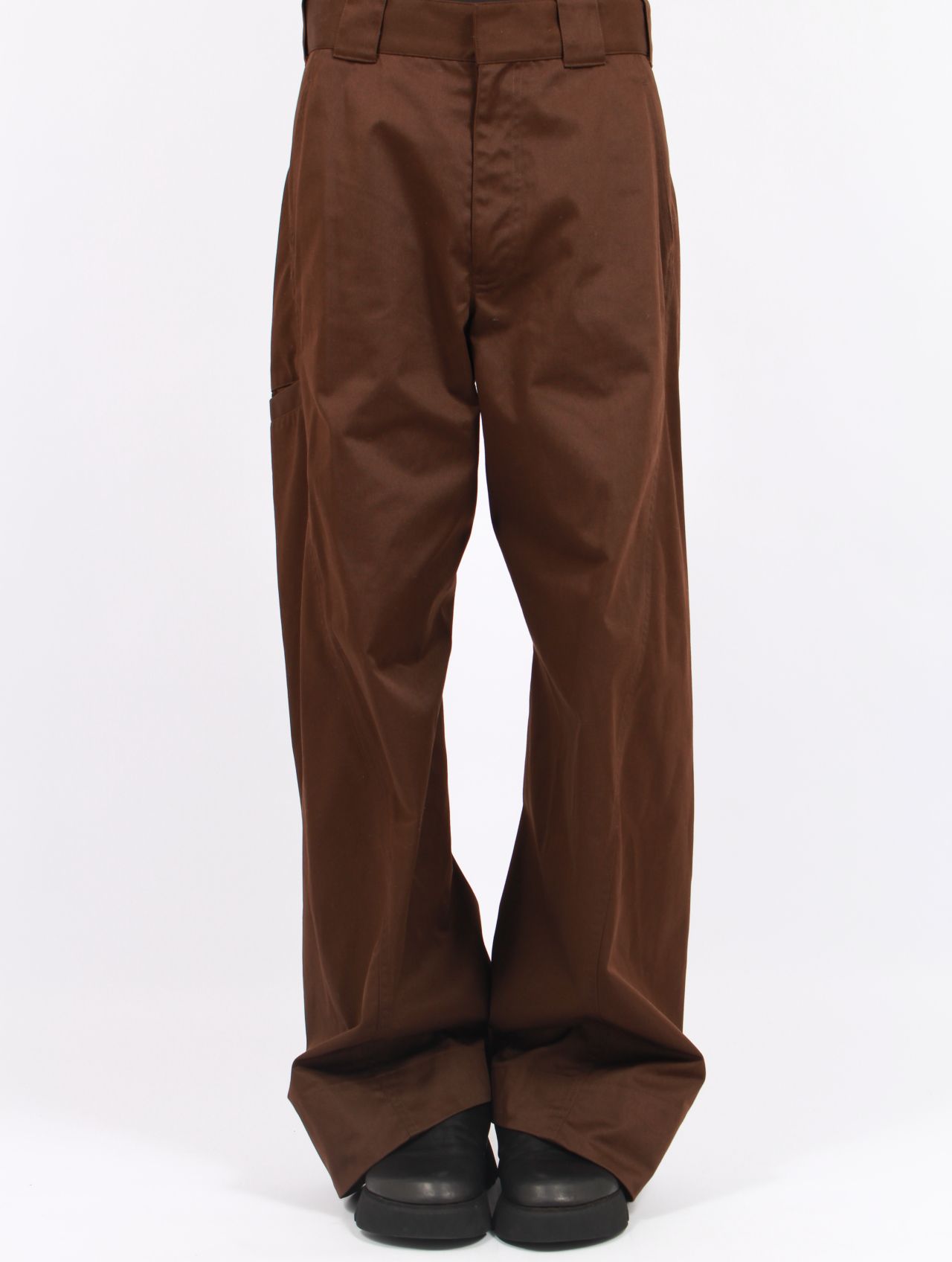【25AW】ツイステッド ワーク パンツ / TWISTED WORK PANTS / ブラウン