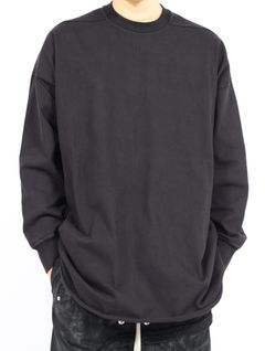 【25SS】トミー ロングスリーブ T / TOMMY LS SWEAT / ブラック