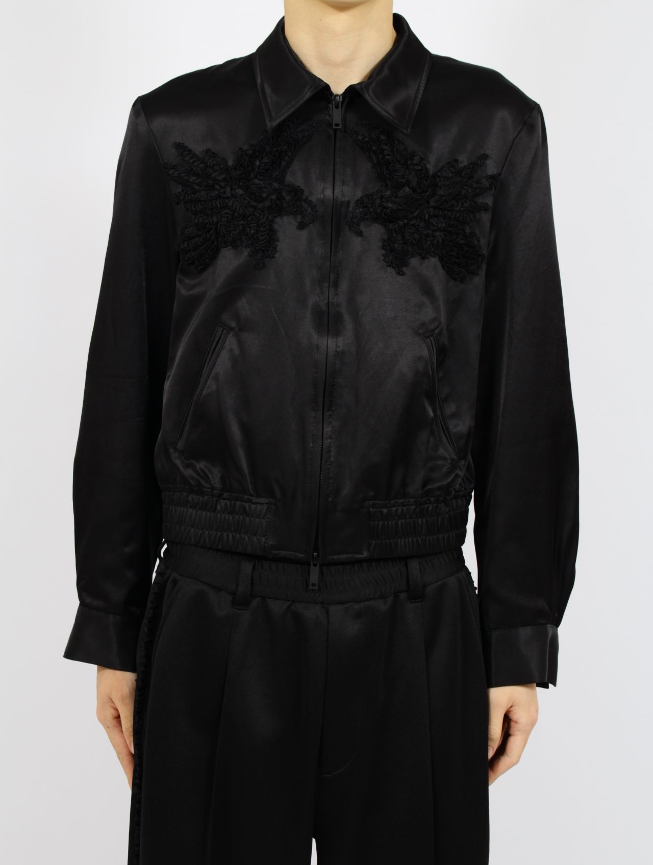 【26SS】ジップ ブルゾン / ZIP BLOUSON / ブラック